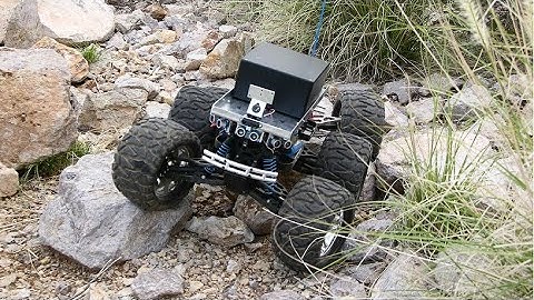 Six Wheel Drive, Four Wheel Steer GPS Guided Rover - Chassis Overview