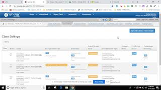 SYNCING SYNERGY & GOOGLE CLASSROOM: Oct 15, 2020 8:43 AM