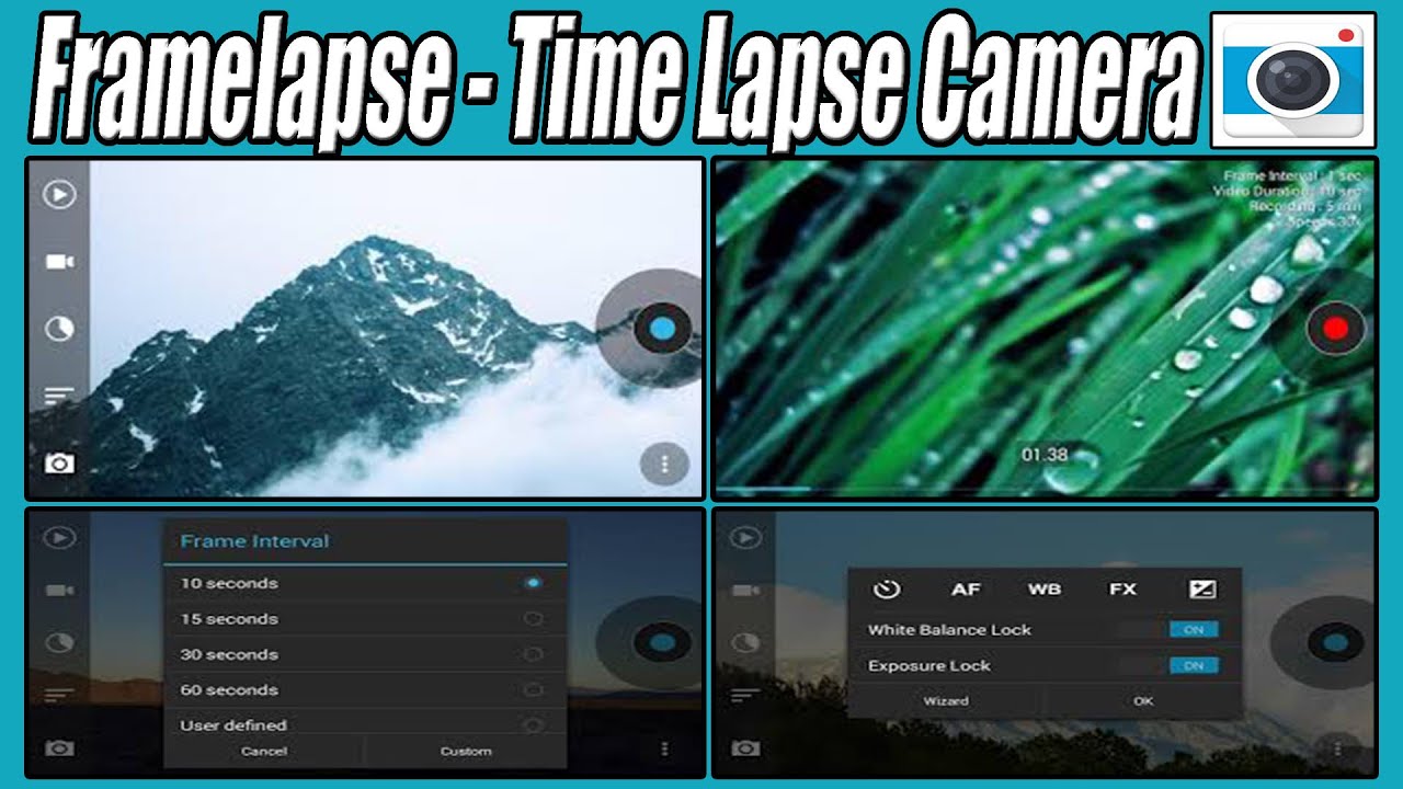Framelapse - Time Lapse Camera --- ANDROID APPLICATION ★★★ - YouTube