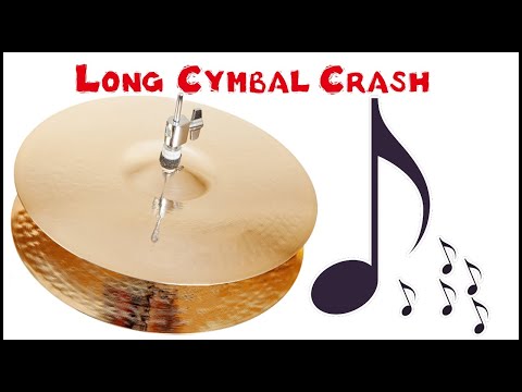 Cymbal Crash 1-6 | Long Cymbal Crash | Multiple Cymbal sounds #samples #cymbals  #soundeffects #free