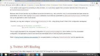 twitter api DATA spring-social