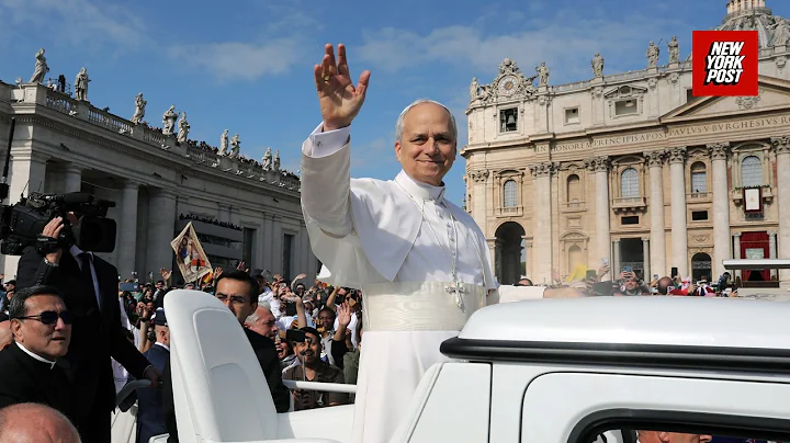 Pope Leo XIV takes first popemobile ride through St. Peter’s Square