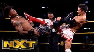 Lio Rush vs. Akira Tozawa – NXT Cruiserweight Championship Match: WWE NXT, Nov. 27, 2019