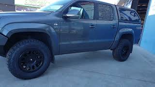 Vector by Fuel Offroad on a VW Amarok walkaround