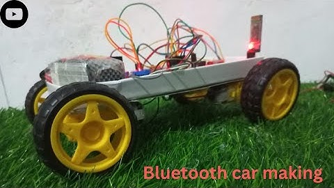 How to Build a Bluetooth-Controlled Car with Arduino | Step-by-Step Guide #arduinoprojects