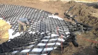 Укрепление берега водоема,укладка георешотки(, 2014-11-20T09:48:16.000Z)