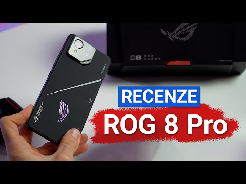 Asus ROG Phone 8 Pro je civilní herní telefon s IP68 a bezdrátovým nabíjením