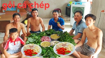 Món Gỏi Cá Chép Của Chú Xuân Rất Ngon | Nguyễn Ngọc Biển HN.