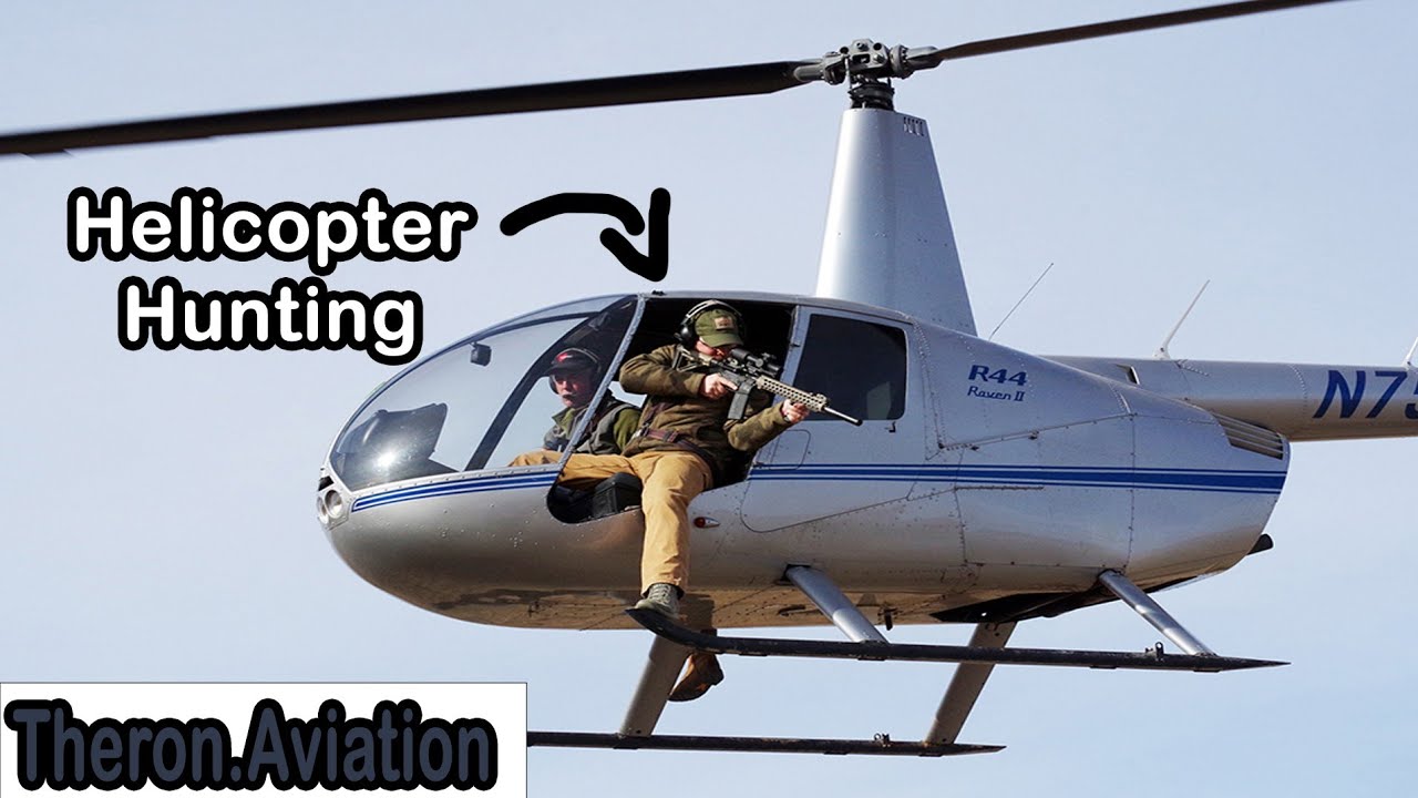 Hunting Out Of A Helicopter.. MUST SEE!! - YouTube