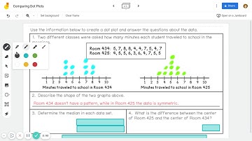 Comparing Dot Plots