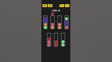 Ball Sort - Color Puzzle Game - Level 18 - Walkthrough SOLVED by RobotPlayer AI!!!
