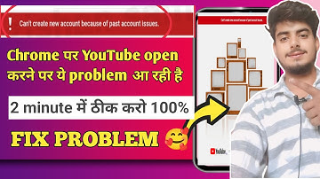 HOW TO FIX "Cant create New Account Because of Past Issues"2024