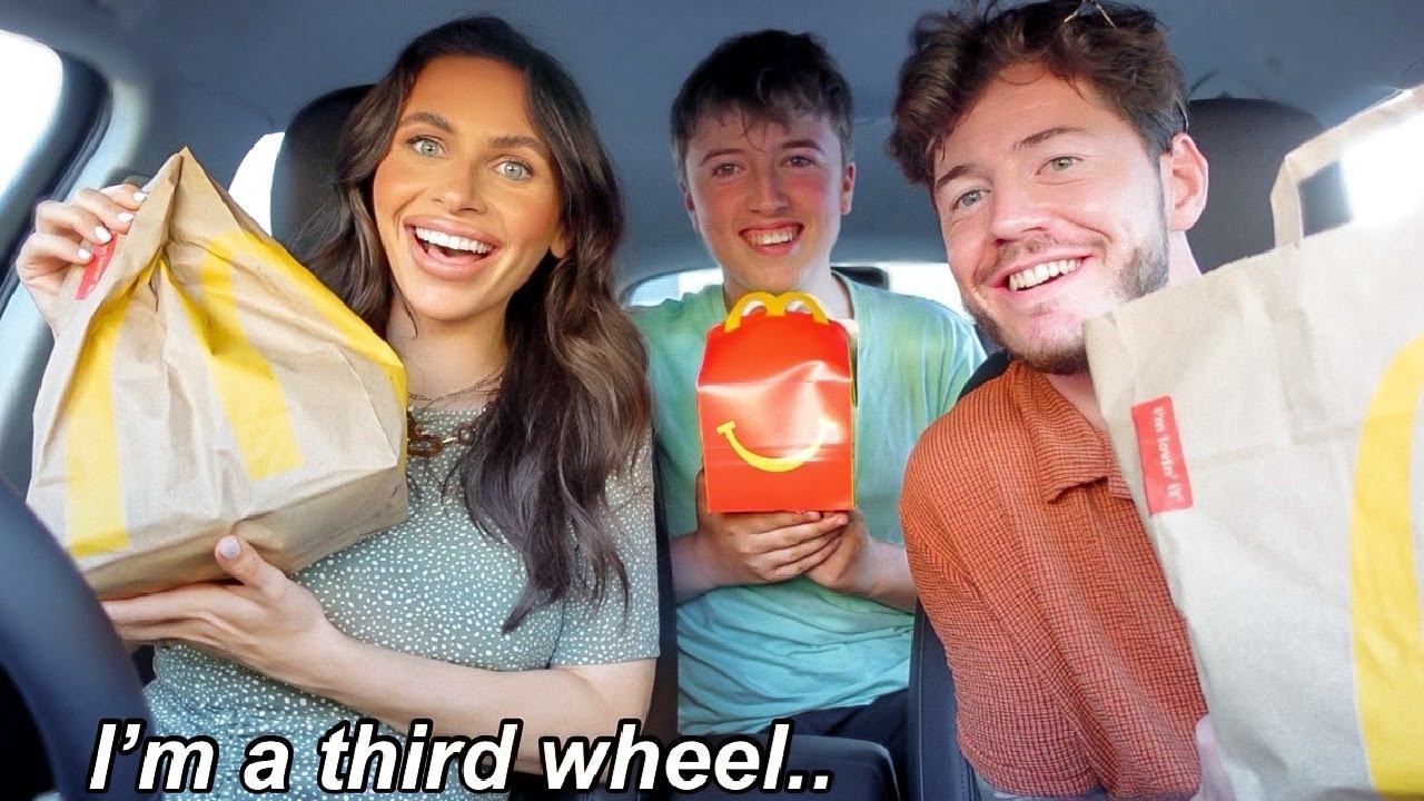 MCDONALDS MUKBANG!! BROTHER & HUSBAND Q&A!!