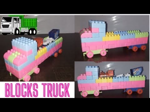 Toy truck (how to make a truck with building blocks) 