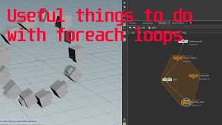 Useful things to do with foreach loops in Houdini tutorial Creating groups