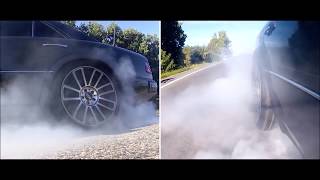 Mercedes Benz w124 E500 Burnout &amp; Take off