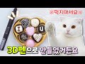 발렌타인데이에 3D펜으로 만든 초콜릿을 선물해봅시다! 【산냥고 Ep.17】 | 고양이산책