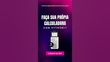 Calculadora super fácil no Python com TKinter! #shorts