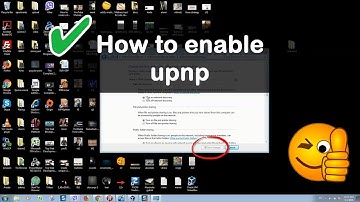 how to enable upnp