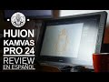 HUION KAMVAS PRO 24 REVIEW A FONDO ¡ EN ESPAÑOL ! la mejor tableta gráfica calidad precio