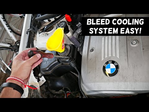 HOW TO BLEED COOLING SYSTEM ON BMW