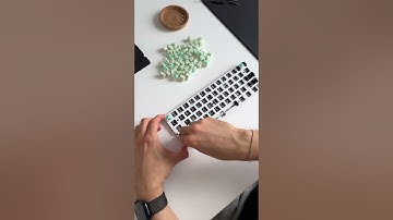 Wooting 60HE upgrade#homeoffice #mechanicalkeyboard #customkeyboard #setup #desksetup #gamingsetup