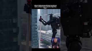 A flying humanoid robot is now performing tasks #artificialintelligence