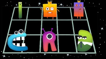 Merge Number Cube: Fam Run  VS  Merge ABC Lore: Letter Run ( Part 2 )