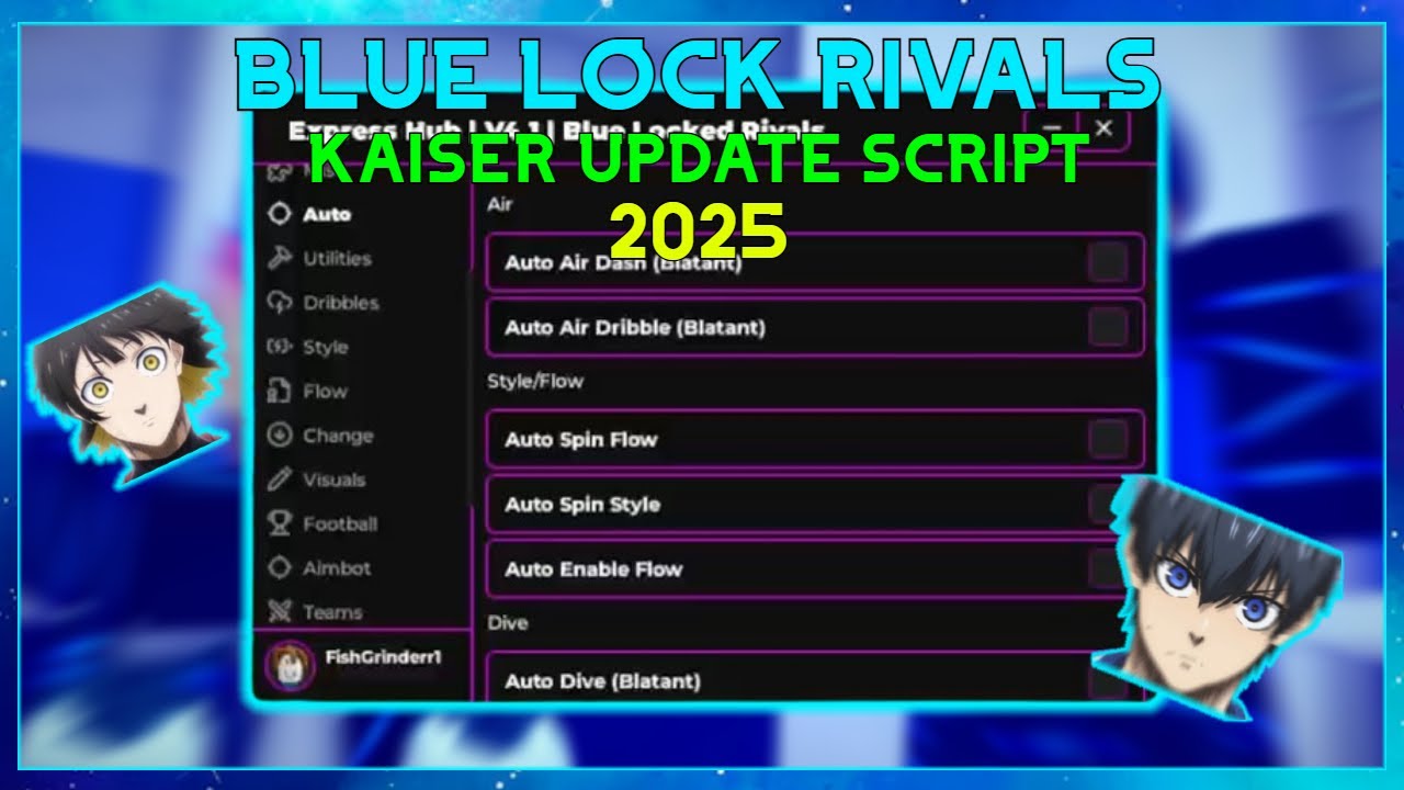 Kaiser Blue Lock Rivals Script Blue Lock Rivals KAISER UPD BEST Script – Auto Farm, All Styles & Much ...