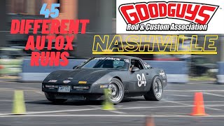 45 Different Vehicles, 45 Different Autocross Runs from Goodguys Nashville 2021