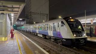 TfL Elizabeth Line Class 345 Action (November 2025)
