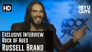 Hilarious Russell Brand Exclusive Interview - Rock of Ages