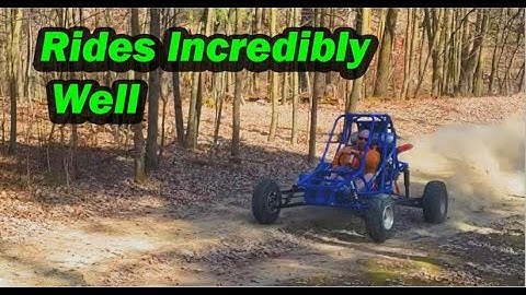 Test Driving a 600 Snowmobile Powered Corss Kart Buggey
