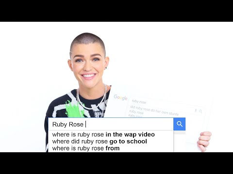 Ruby Rose Answers the Web's Most Searched Questions | WIRED