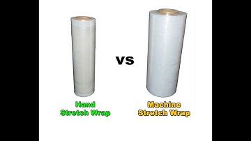 Hand stretch wrap vs Machine stretch wrap