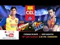 CCL 5 LIVE - Chennai Rhinos V/s Veer Marathi