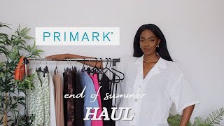 PRIMARK END OF SUMMER HAUL 2021