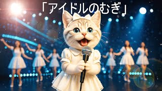 【社畜ねこのむぎ】アイドルになったむぎの一日に密着🐱🩵