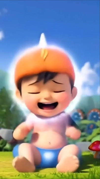 BoBoiBoy menjadi bayi akibat makan jamur ‼️
