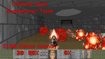 Ultimate Doom E1M8 "Phobos Anomaly" Grandmaster Tyson in 1:35