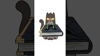 странная книга #shortsvideo #youtubeshorts #shortvideo #animals #animation #cat #art #uncannyvalley