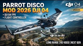 Parrot Disco sous INAV : La meilleure aile longue distance 