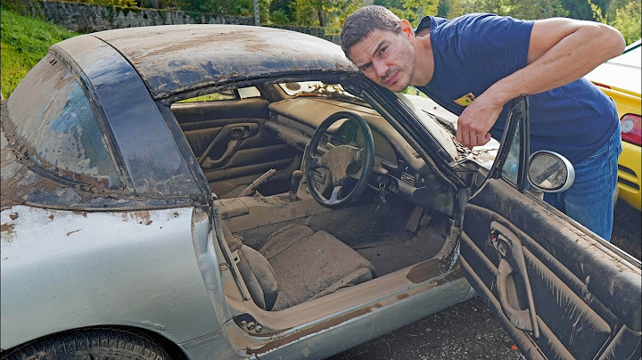 Je tente de sauver une voiture inondée (totalement immergée) : Suzuki Cappuccino - épisode 1