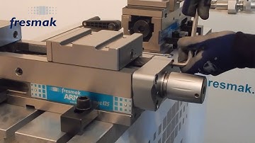 Assembling and dismantling of the spindle onto an ARNOLD MAT Mechanical vice