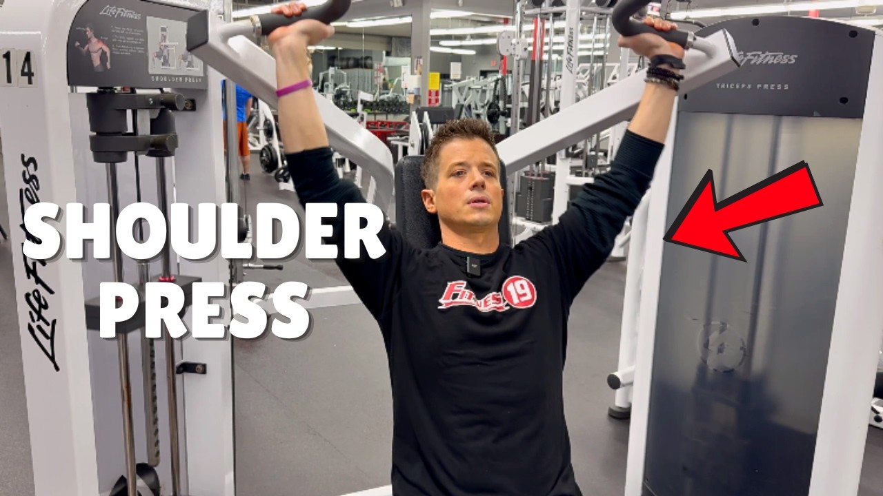How to Use the Life Fitness Shoulder Press Machine (Proper Setup & Form)
