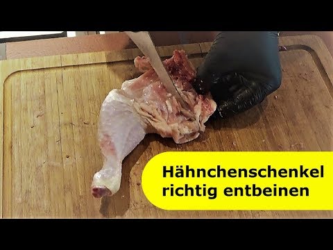 Video: Wie Man Hähnchenschenkel Einlegt