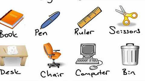 16- Classroom Objects (ngilizce Snf Eyalar)