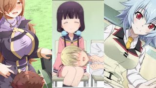 The most comfortable pillow in the world (＾∇＾)ﾉ♪funnist lap pillow complication #anime#funny#anime