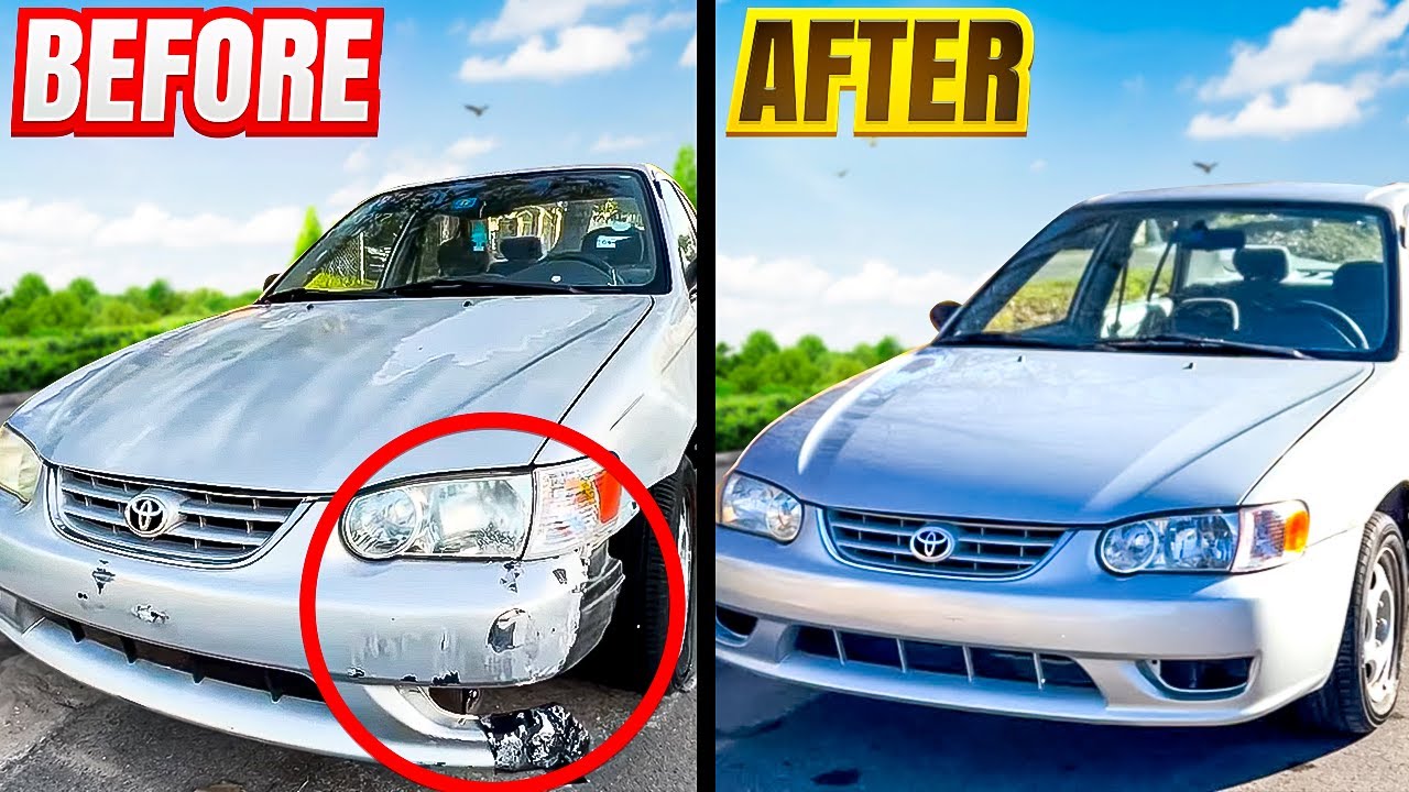 How to paint your car at home like a pro! YouTube