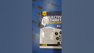 Objective Arithmetic RS Aggrawal #rsaggarwal #rsaggarwalbookcompletesolution #sbipo #compititive